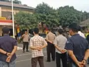 Sambut Hari Raya Idul Adha 1439H, Kapolsek Karawaci Gelar Apel Pengamaman Malam Takbir Sambut Hari Raya Idul Adha 1439H, Kapolsek Karawaci Gelar Apel Pengamaman Malam Takbir