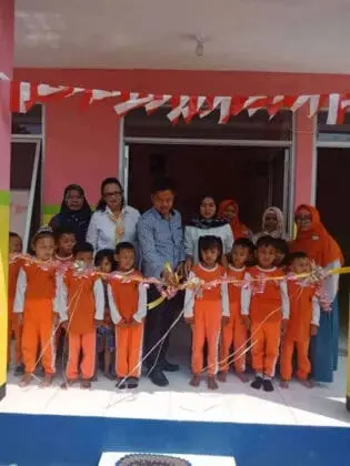 Kepala Desa Palasari Resmikan PAUD Kasih Ibu