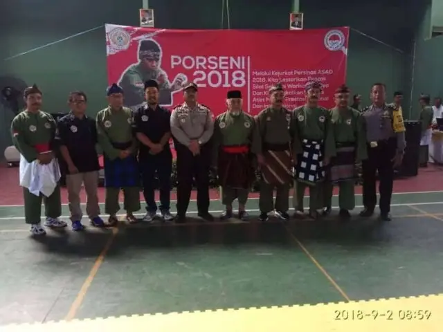 Ciptakan Pertandingan Tertib Dan Aman Kapolsek Kawal PORSENI Pencak Silat di Karawaci Ciptakan Pertandingan Tertib Dan Aman Kapolsek Kawal PORSENI Pencak Silat di Karawaci