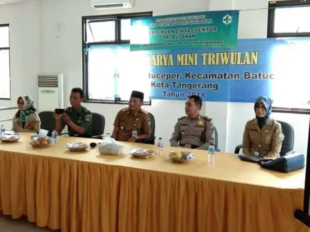Camat dan Wakapolsek Batuceper Hadiri Lokakarya Mini Triwulan Puskesmas Camat dan Wakapolsek Batuceper Hadiri Lokakarya Mini Triwulan Puskesmas