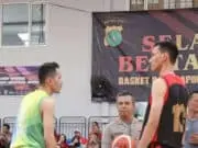 Kompetisi Basket Ball Cup Ke II Piala Kapolres Tangerang Selatan Resmi Dibuka