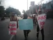 Jemput Janji Jokowi-JK, Tiga Pemuda Banten Longmarch ke Istana Jemput Janji Jokowi-JK, Tiga Pemuda Banten Longmarch ke Istana