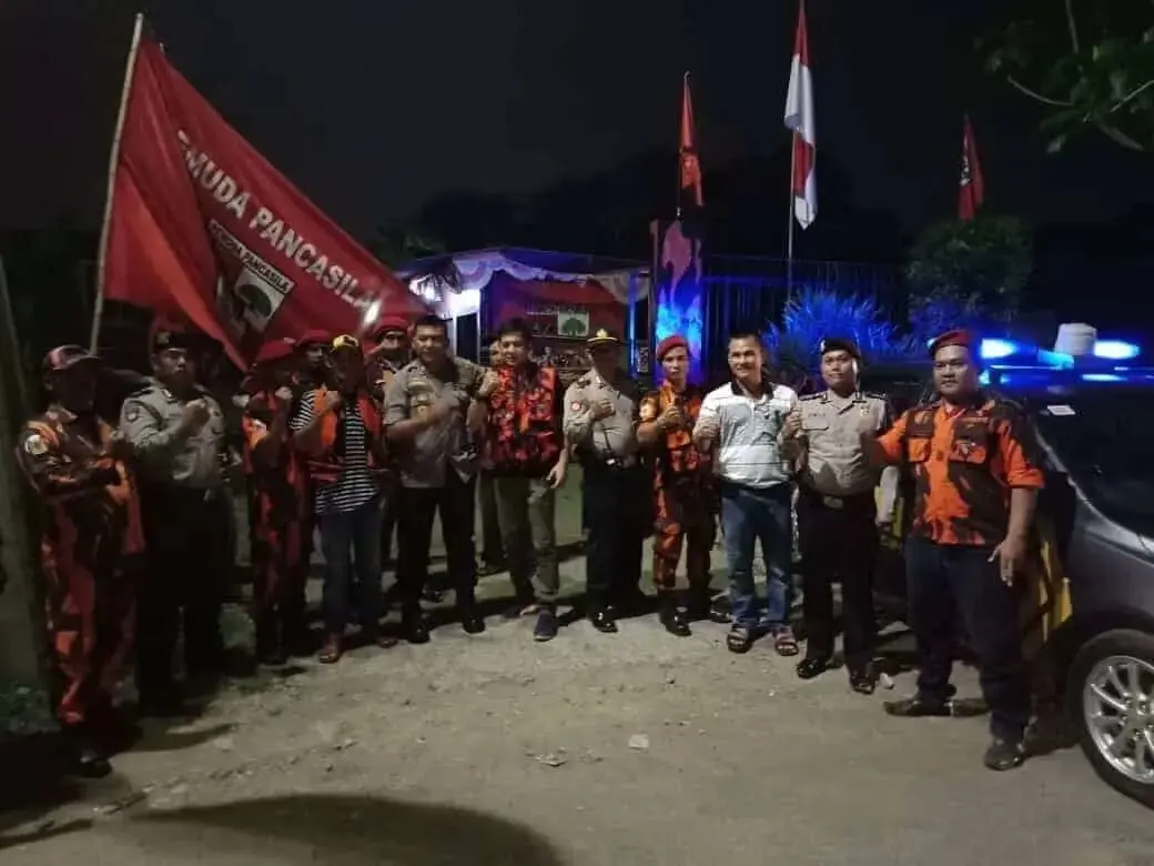 Kapolsek Cipondoh Sambang Ormas, Hindari Persaingan dan Perselisihan