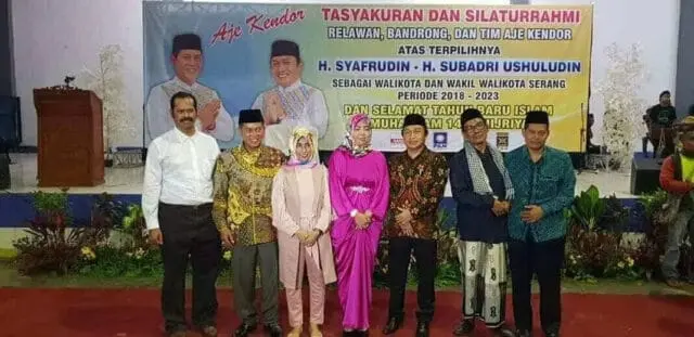 Walikota Serang Terpilih Lakukan Pembubaran Relawan Walikota Serang Terpilih Lakukan Pembubaran Relawan