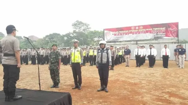 Ops Mantap Brata 2018 di Mulai,Polres Kota Tangsel Gelar Apel Pasukan Ops Mantap Brata 2018 di Mulai,Polres Kota Tangsel Gelar Apel Pasukan