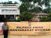 Polisi : Pemilu Aman Masyarakat Nyaman 'Sukseskan Pilpres Dan Pileg 2019'