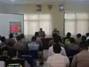 Kasumda Gelar Safari Apel Dengan Seluruh Personil-PNS Polsek Karawaci