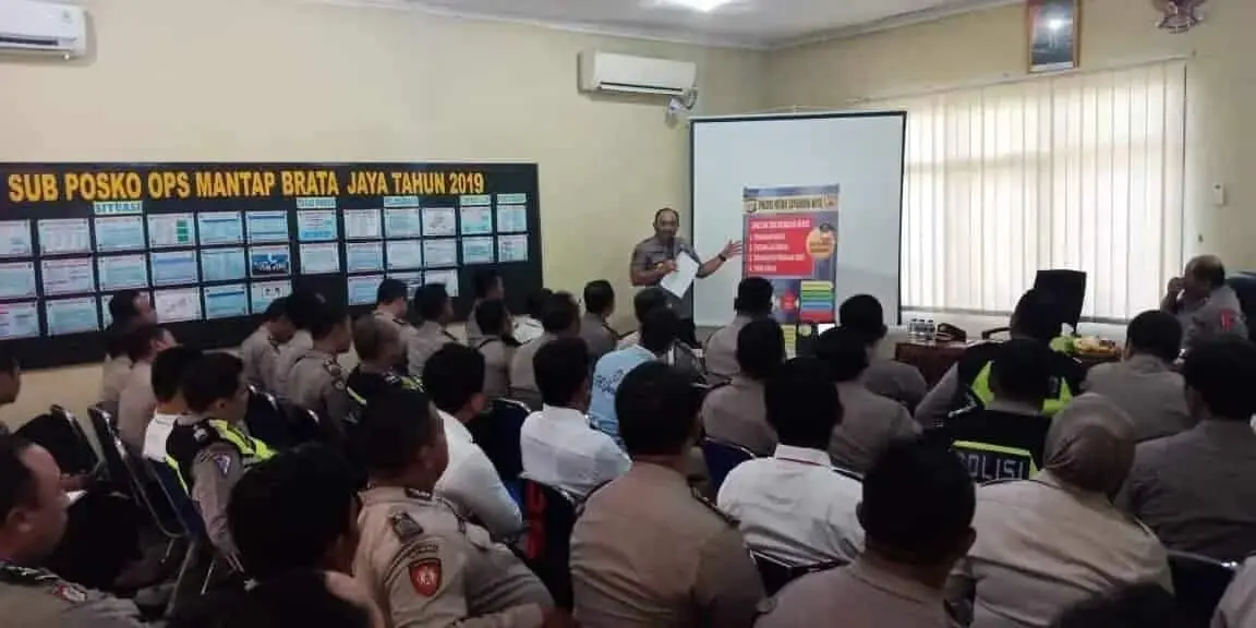 Kasumda Gelar Safari Apel Dengan Seluruh Personil-PNS Polsek Karawaci