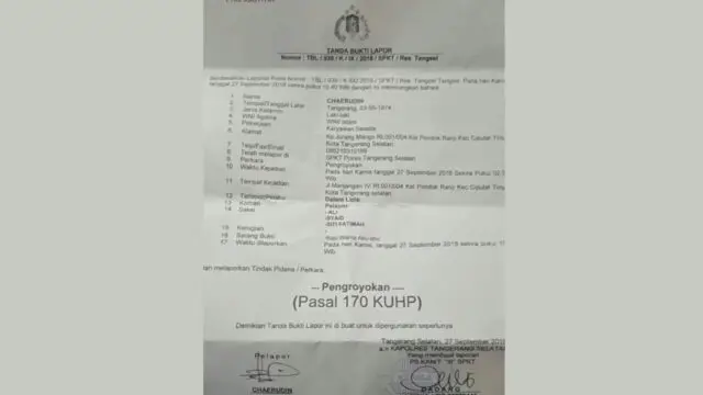 Mengaku Dikeroyok, Ketua RT Lapor Polisi Dan Garnisun 05/06 Tangerang Mengaku Dikeroyok, Ketua RT Lapor Polisi Dan Garnisun 05/06 Tangerang