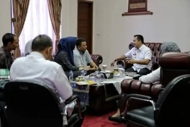 SMSI Ajak Pemprov Lampung Bersinergi SMSI Ajak Pemprov Lampung Bersinergi