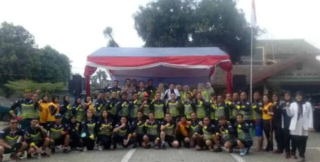 Gowes Bersama Wakapolda Metro Jaya, Hilangkan Penat dan Stres Gowes Bersama Wakapolda Metro Jaya, Hilangkan Penat dan Stres