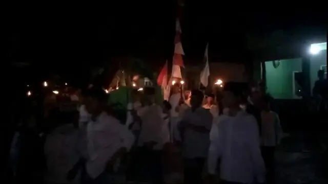 Refleksi Hari Santri, Tegas Banten Pawai Obor dan Doa Refleksi Hari Santri, Tegas Banten Pawai Obor dan Doa