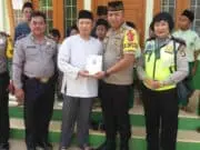 HSN : Kapolsek Cisauk Sambangi Ponpes Tahfizh Al Azka