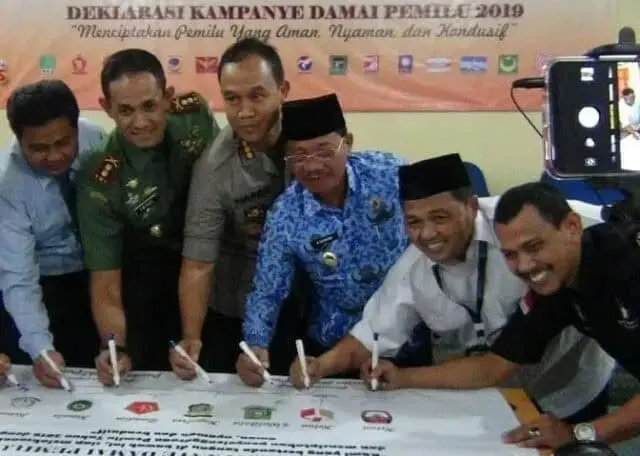 Jelang Pemilu 2019, KPU Kota Tangerang Gelar Deklarasi Kampanye Damai Jelang Pemilu 2019, KPU Kota Tangerang Gelar Deklarasi Kampanye Damai