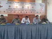 Deklarasi Damai, Polsek Jatiuwung Siap Amankan Pemilu 2019 di 3 Kecamatan Deklarasi Damai, Polsek Jatiuwung Siap Amankan Pemilu 2019 di 3 Kecamatan