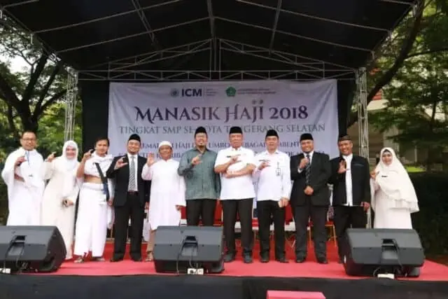 Pertama di Banten, Ribuan Siswa SMP Ikuti Manasik Haji Pertama di Banten, Ribuan Siswa SMP Ikuti Manasik Haji