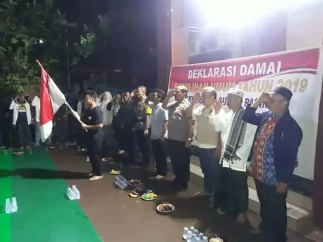 Deklarasi Pemilu Aman di Gelar Masyarakat Damai Deklarasi Pemilu Aman di Gelar Masyarakat Damai