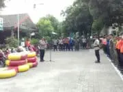 Apel Siaga Banjir, Kapolsek Jatiuwung Cek Kesiapan Personil Apel Siaga Banjir, Kapolsek Jatiuwung Cek Kesiapan Personil