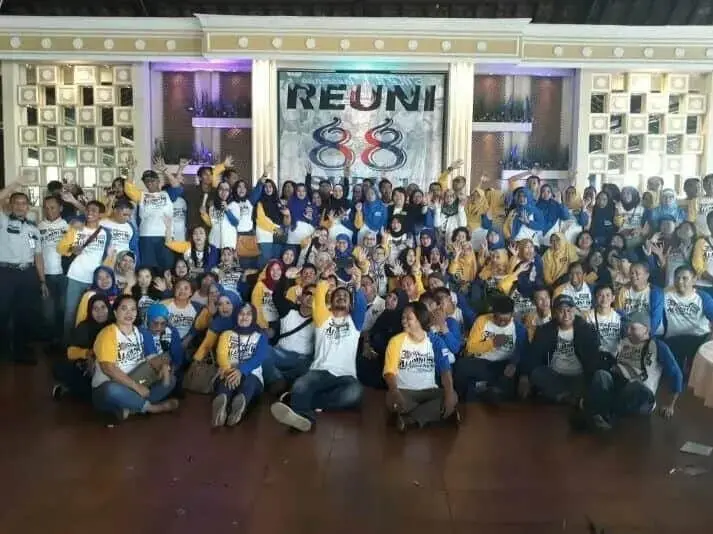 Reuni Akbar SMPN 1 Tangerang Angkatan 88, Pertemuan Teman Selama 30 Tahun Menghilang