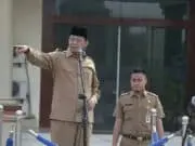 Begini Amanah Gubernur Banten Saat Apel Gabungan