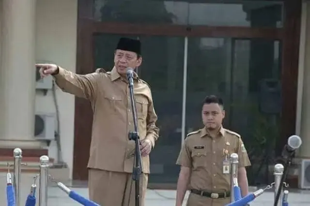 Begini Amanah Gubernur Banten Saat Apel Gabungan Begini Amanah Gubernur Banten Saat Apel Gabungan