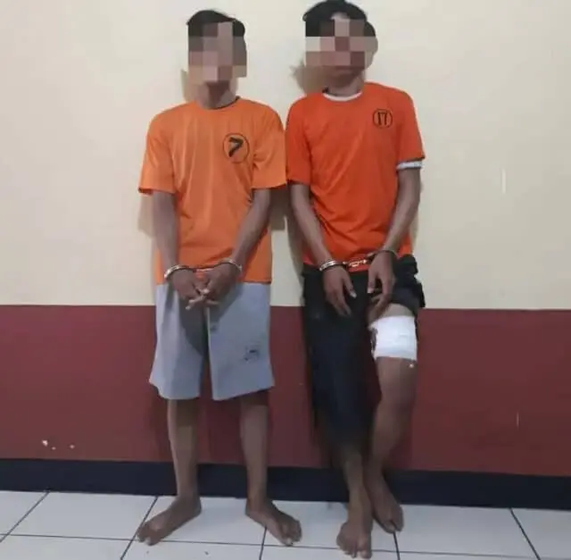 Dua Maling Motor Ditangkap, Satu Ditembak Dua Maling Motor Ditangkap, Satu Ditembak