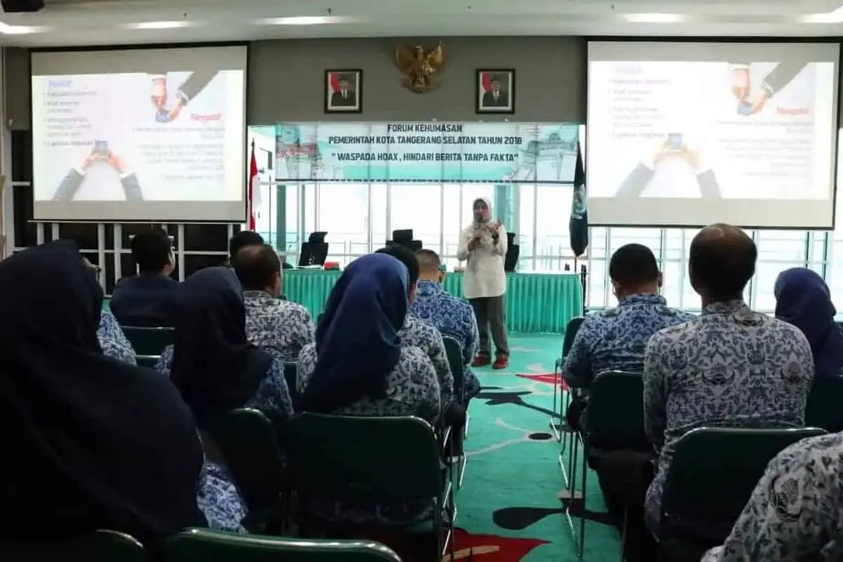 Forum Kehumasan Tangsel Ajarkan OPD Tangkal Berita Hoax