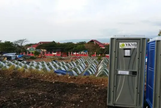 Puluhan Toilet Dibangun di Sigi dan Donggala