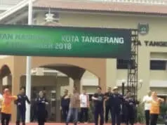Peringati HKN, Jokowi Senam Bersama Masyarakat Tangerang Peringati HKN, Jokowi Senam Bersama Masyarakat Tangerang