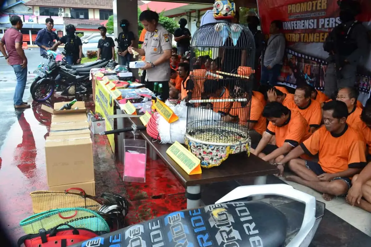 Oprasi Pekat Jaya 2018, Polres Metro Tangerang Kota Amankan 48 Tersangka Kasus Berbeda