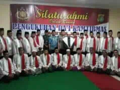 36 Da’i Kamtibmas di Kukuhkan Polsek Benteng 36 Da'i Kamtibmas di Kukuhkan Polsek Benteng