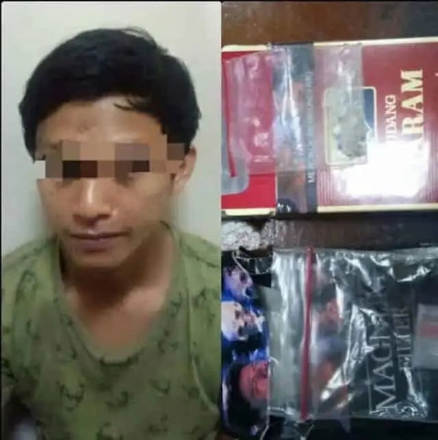 Miliki Shabu, Anak Muda Ini di Amankan Polisi Miliki Shabu, Anak Muda Ini di Amankan Polisi