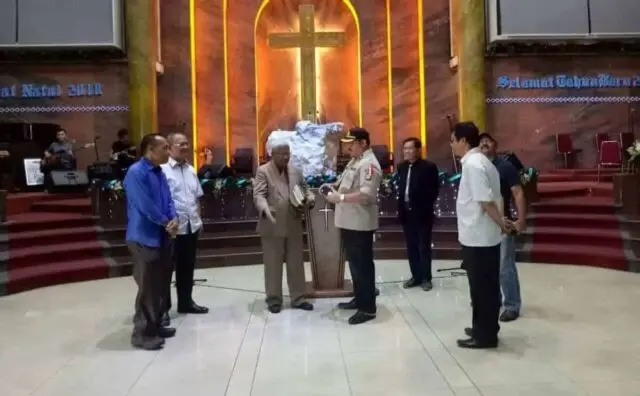 Natal Dan Tahun Baru 2019 Tiba, Polisi Pantau dan Beri Atensi di GPDI