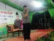 Hadiri PHBI Maulid Nabi, Kapolsek Karawaci : Narkoba dan Hoax sama Bahaya