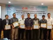 Rapimnas SMSI Ke-4, Enam Pengurus Provinsi Raih Penghargaan Rapimnas SMSI Ke-4, Enam Pengurus Provinsi Raih Penghargaan