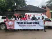 PT. Cemindo Gemilang Bantu Korban Tsunami Banten