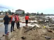 Perduli Tsunami Selat Sunda, DPC PDI Tangsel Kunjungi Posko Pengungsian Perduli Tsunami, DPC PDI Tangsel Kunjungi Posko Pengungsian