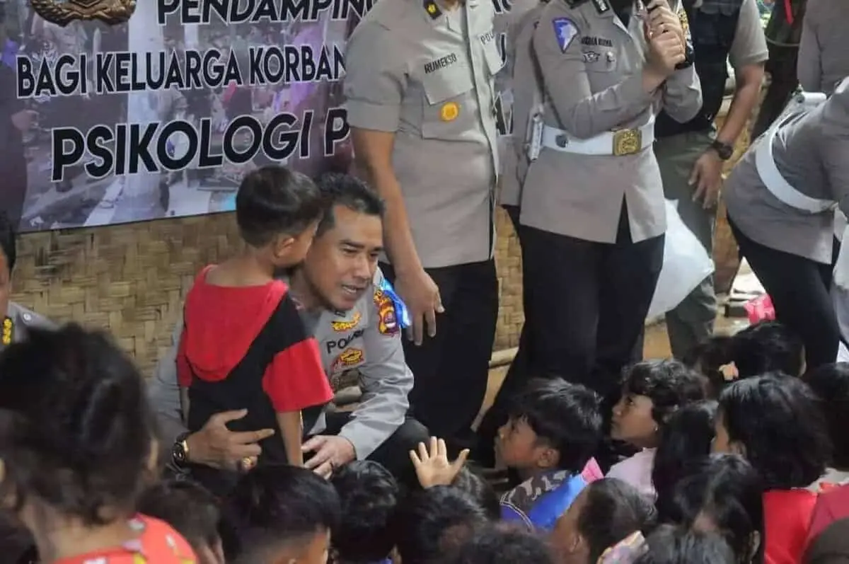 Polisi Beri Pendampingan Psikologi Korban