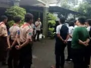 Pesan Kapolsek Cipondoh pada Pasukan Pengamanan Malam Tahun Baru 2019