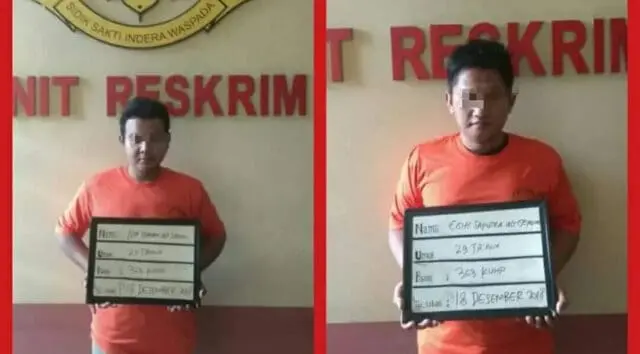 Dua Maling Toko Kosmetik Dibekuk Polisi Dua Maling Toko Kosmetik Dibekuk Polisi