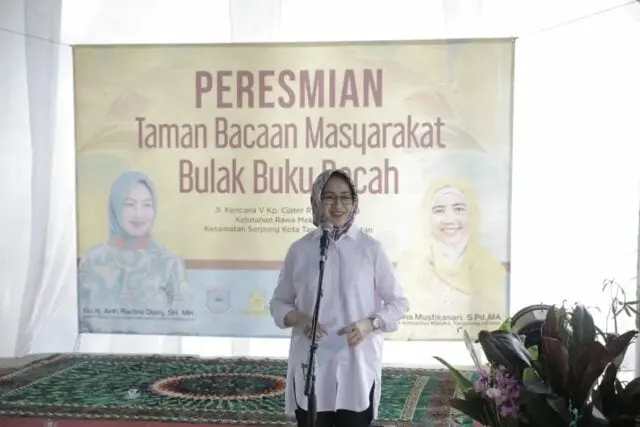 TBM Bulak Buku Bocah Serpong Diresmikan Walikota Tangsel TBM Bulak Buku Bocah Serpong Diresmikan Walikota Tangsel