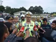 Kakorlantas Polri : Jangan Ada Duka, Doakan Korban Bencana di Malam Pergantian Tahun