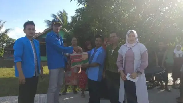 KNPI Kota Tangerang Salurkan Donasi Bagi Korban Tsunami dan Banjir Pandeglang