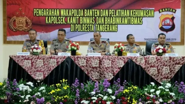 Jelang Pemilu April 2019, Polisi Dilatih Fungsi Kehumasan Jelang Pemilu April 2019, Polisi Dilatih Fungsi Kehumasan