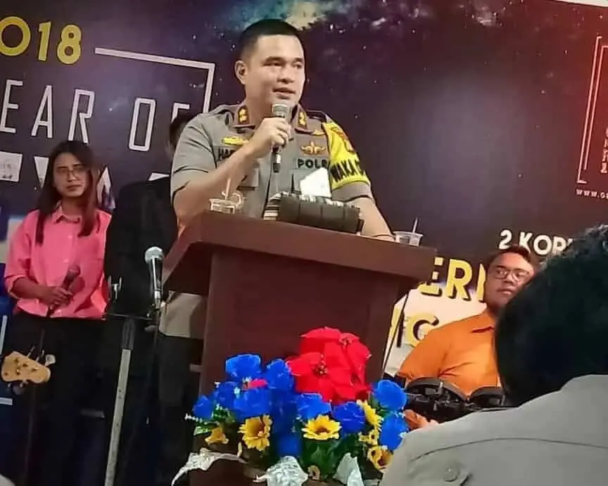 Wakapolres Tangerang Kota Safari Kamtibmas di GBI Iskandar Muda Wakapolres Tangerang Kota Safari Kamtibmas di GBI Iskandar Muda