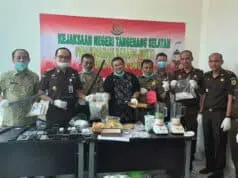 Kejari Tangsel Musnahkan Seratus Perkara BB Pidum
