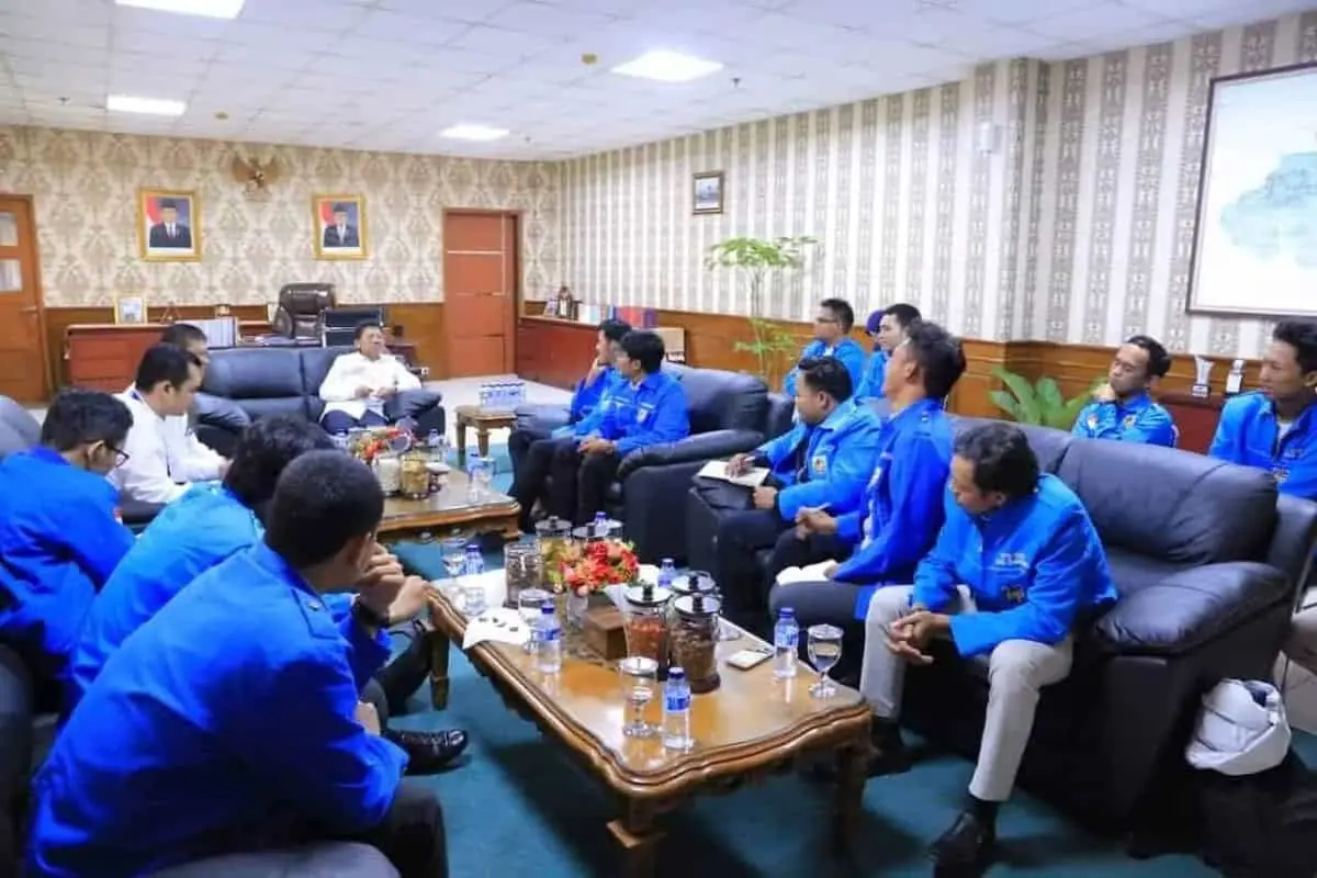 Sachrudin Menerima Audiensi Pengurus DPD KNPI Kota Tangerang