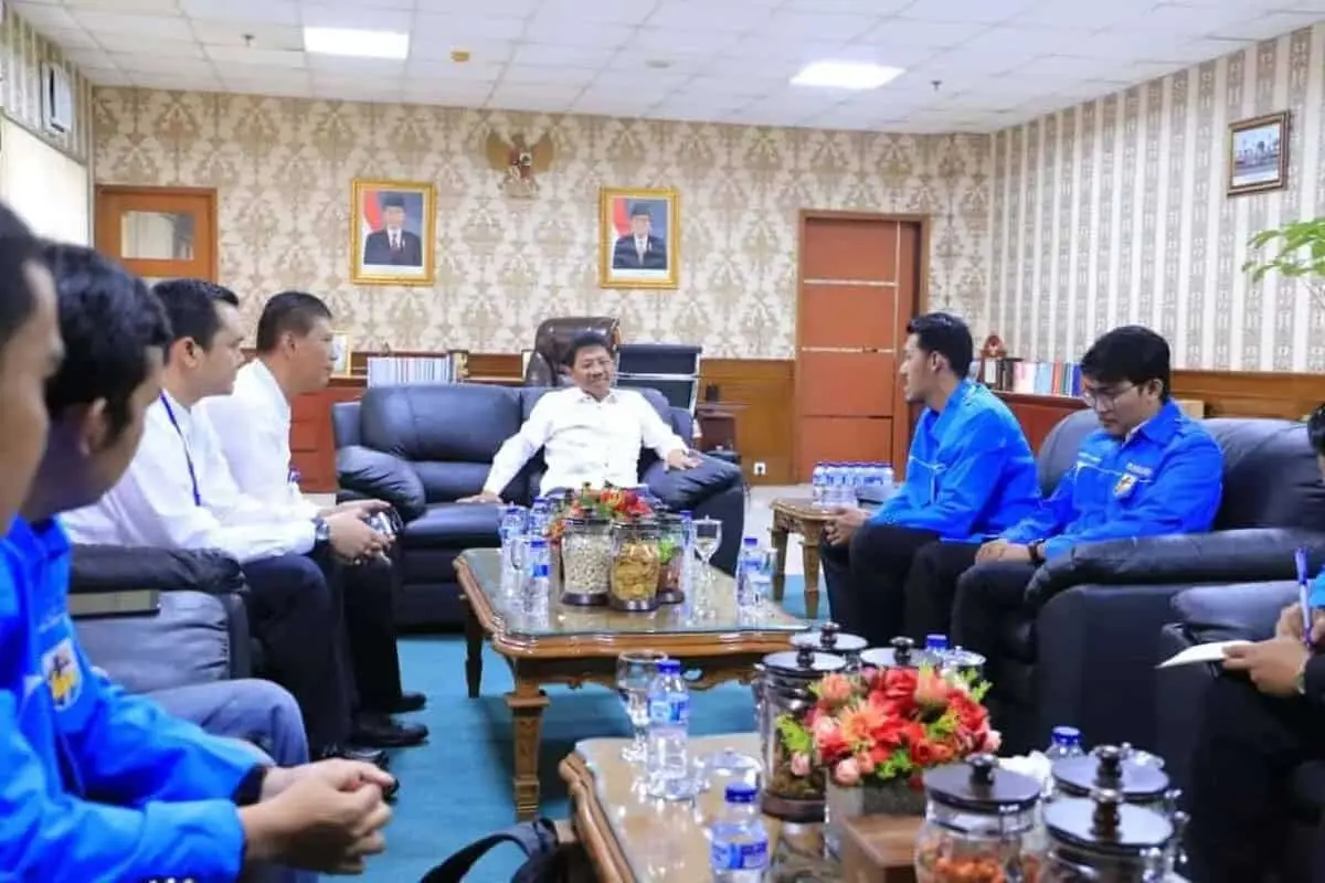 Sachrudin Menerima Audiensi Pengurus DPD KNPI Kota Tangerang