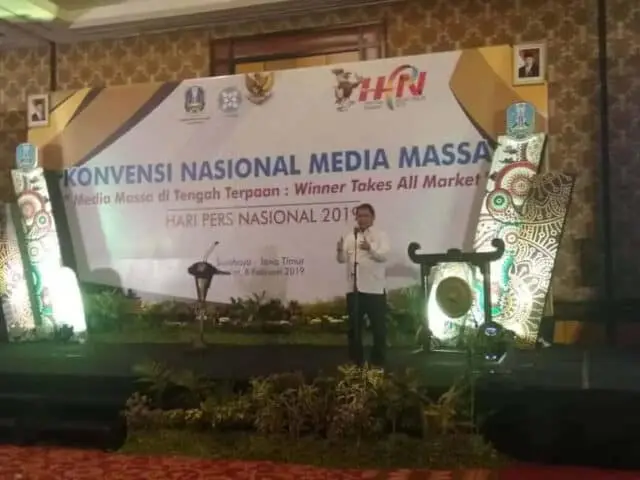 HPN, Media Massa di Tengah Terpaan Rudiantara : Pers Harus Selalu Berpikir Positif HPN, Media Massa di Tengah Terpaan Rudiantara : Pers Harus Selalu Berpikir Positif