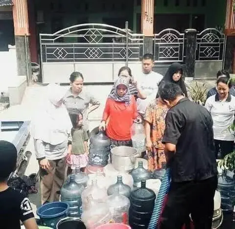 Pipa Bocor, PDAM TKR Salurkan Langsung Tanki Air Bersih